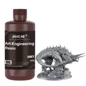 JAMG HE 10K Art-Engineering Resin (Grey) – High Precision, Low Odor, High Toughness